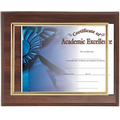 Cherry Finish Certificate Holder 9"x12"